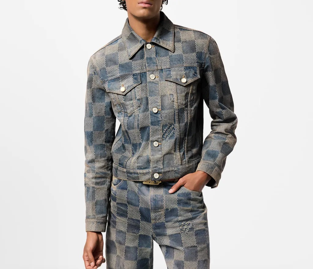 루이비통 다미에 워시드 데님 자켓