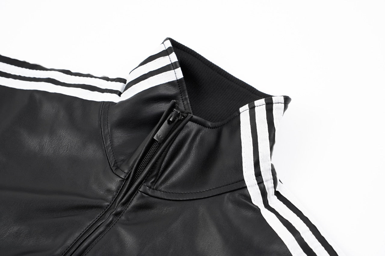 아디다스 포우 레더 아디컬러 3S 루즈 파이어버드 트랙수트 자켓