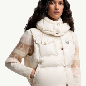 PARIO 여성 후드 패딩 베스트