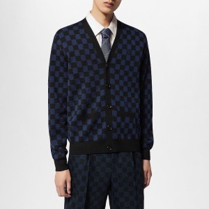 루이비통 울 가디건