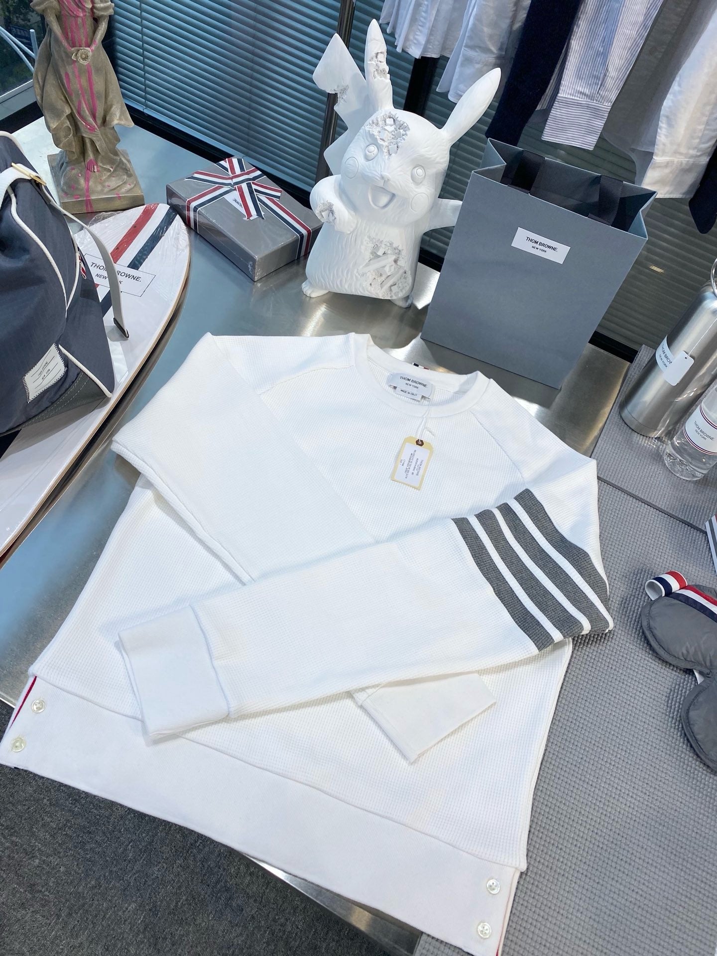 톰브라운 와플 맨투맨