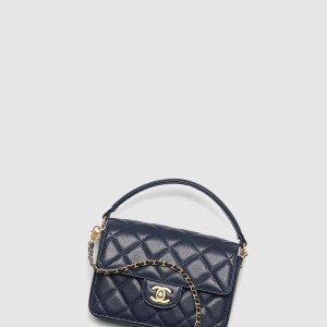 핸들 장식의 미니 플랩백 AS5165