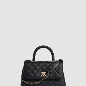 코코핸들 스몰 샴페인골드 A92990