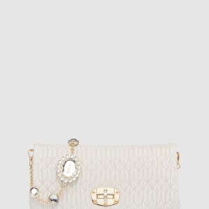 아이코닉 크리스털 가죽백 5BD233