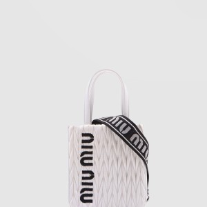 마테라쎄 데님 핸드백 5BA220