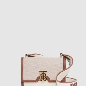 스몰 코튼 캔버스 숄더백 80424191