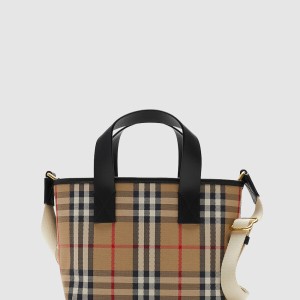 크로스백 체크 토트  80782461