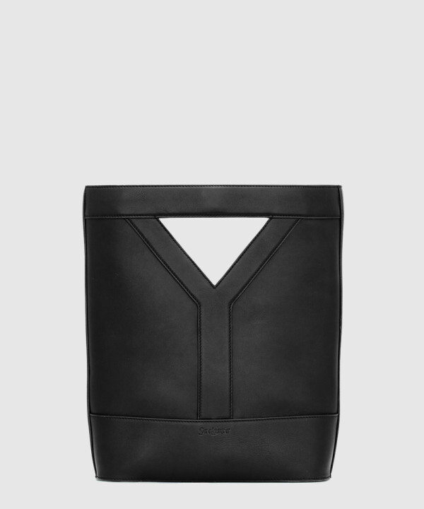 가죽 소재의 y 스몰 버킷백 808224