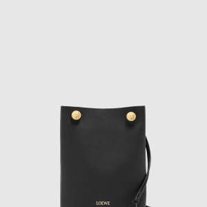 페블 파우치 스무스 카프스킨