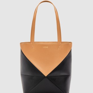 퍼즐 폴드 토트 - 샤이니 카프스킨