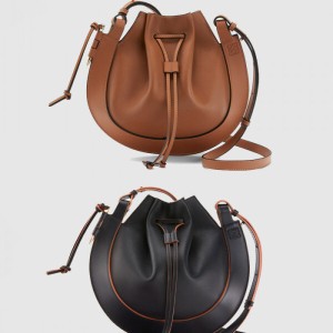 홀스슈 숄더백 카프스킨