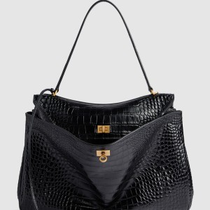 로데오 라지 크로커다일 엠보싱 핸드백 789744